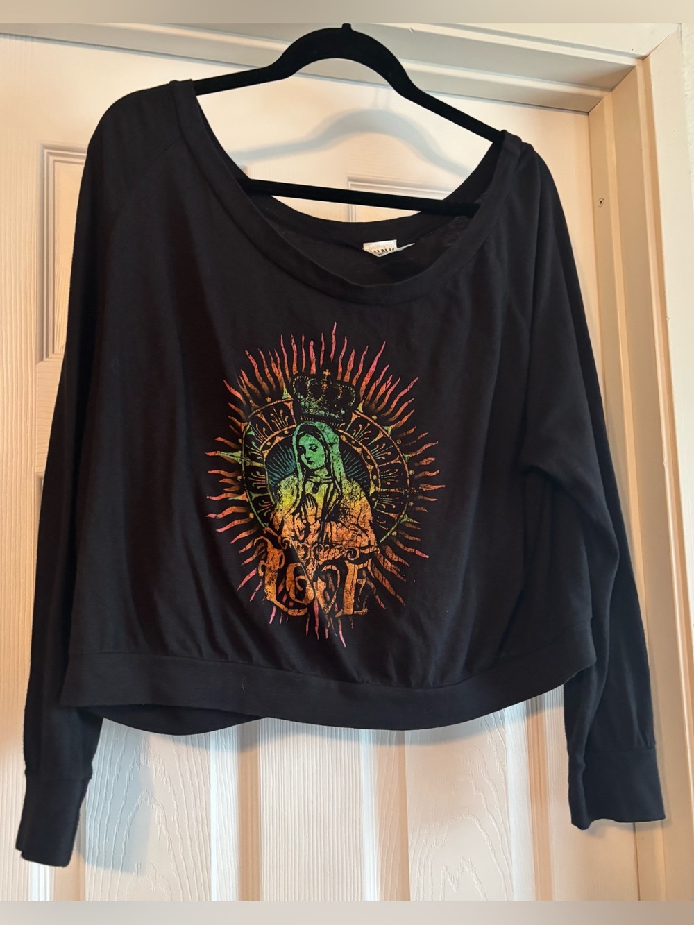 Junk Gypsy Long Sleeve Black Shirt - XL